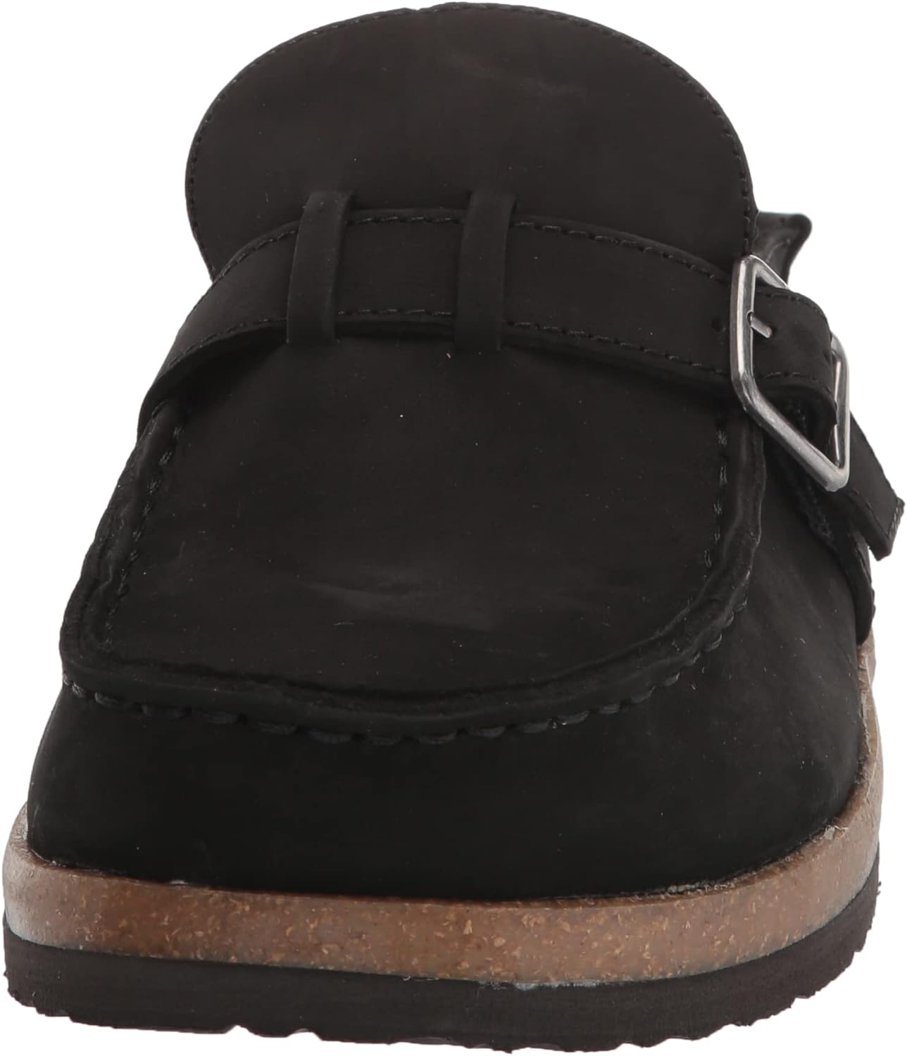 WHITE MOUNTAIN Shoes Bayhill Leather Footbeds Clog(Black/Nubuk) - WHITE ...